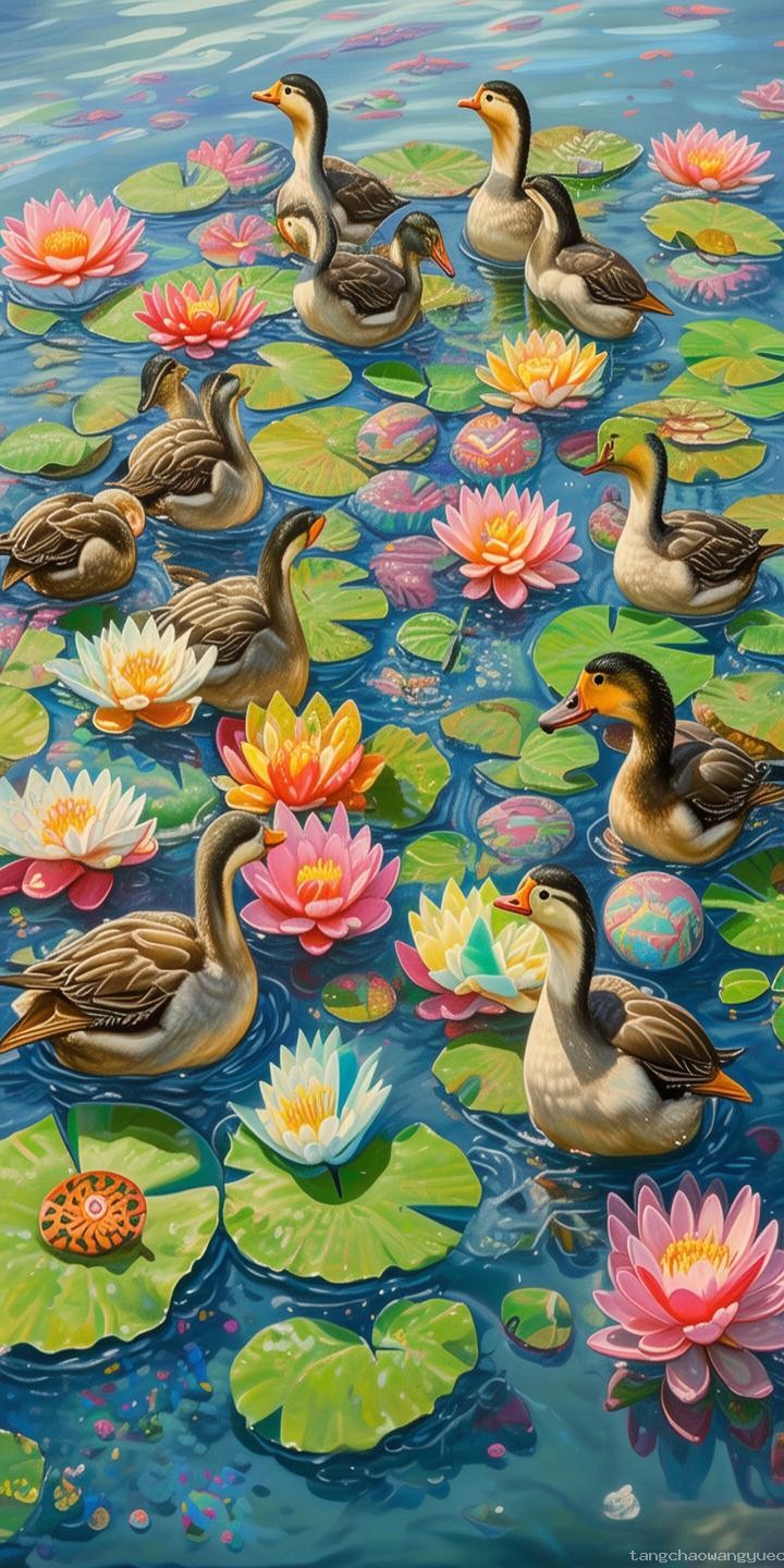 **🦆浮漂盛宴！喜欢看鸭子吃浮漂的朋友，这个“攻略”让你看个够👀**